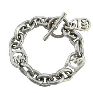 MICHAEL KORS Heritage Fulton Padlock chain bracelet